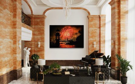 FIREWORKS, CREMORNE POINT, SYDNEY HARBOUR / ALEC SMART - Image 2