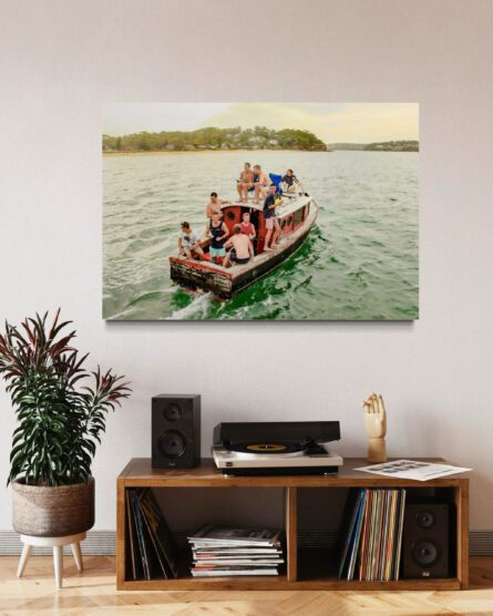 LADS ON BOAT, BUNDEENA, SYDNEY / ALEC SMART - Image 5