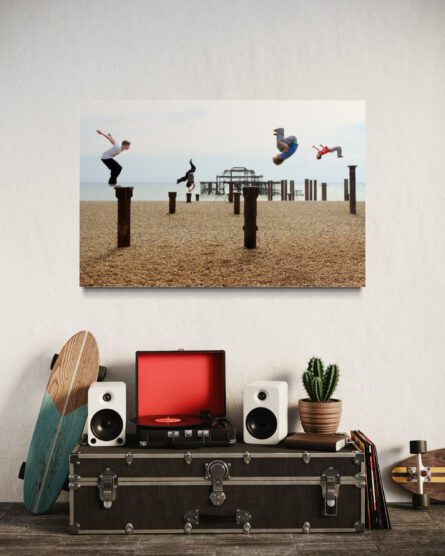 PARKOUR, WEST PIER, BRIGHTON UK / ALEC SMART - Image 3