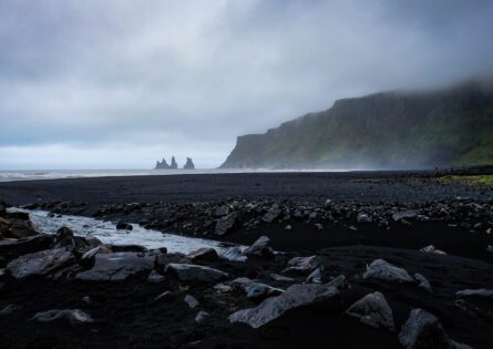ICELAND BLACK SAND BEACH / ROB MEZZATESTA